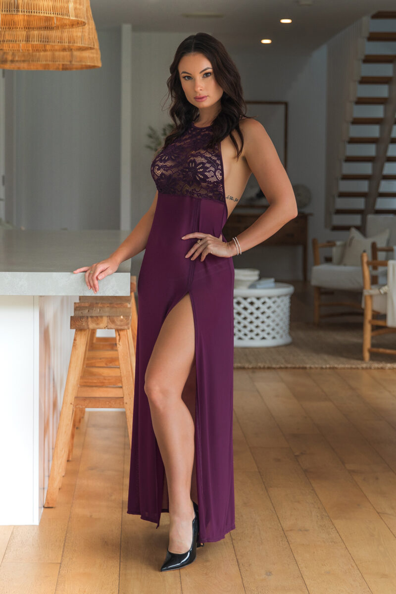 Impulse Berry 596 Dress 02