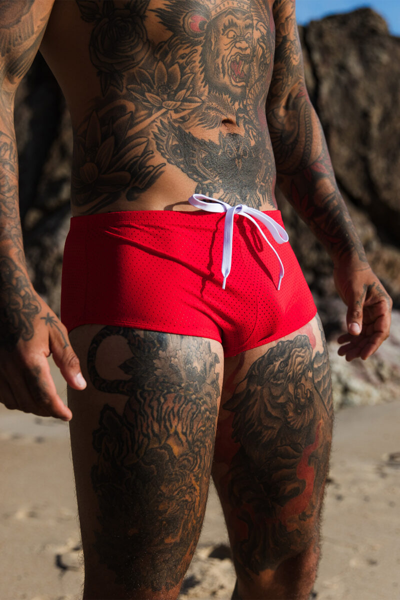 Bondi Red Spot 007 Trunks 03