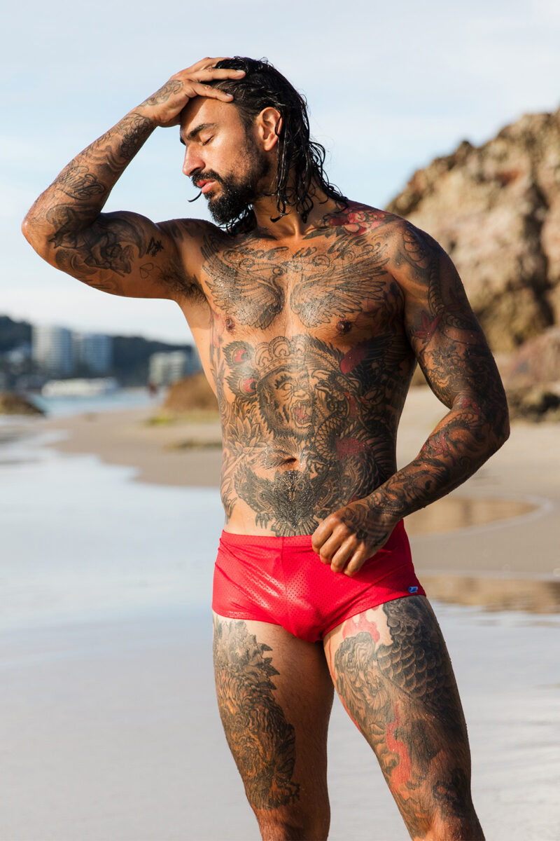 Bondi Red Spot 007 Trunks 10